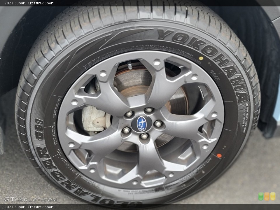 2021 Subaru Crosstrek Sport Wheel and Tire Photo #141637507