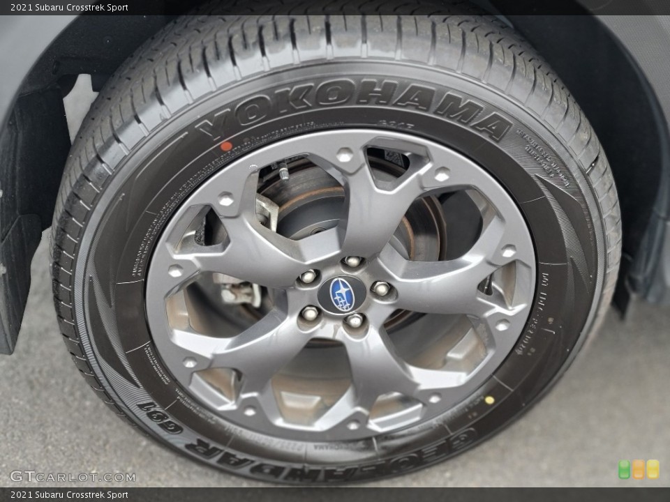 2021 Subaru Crosstrek Sport Wheel and Tire Photo #141637633