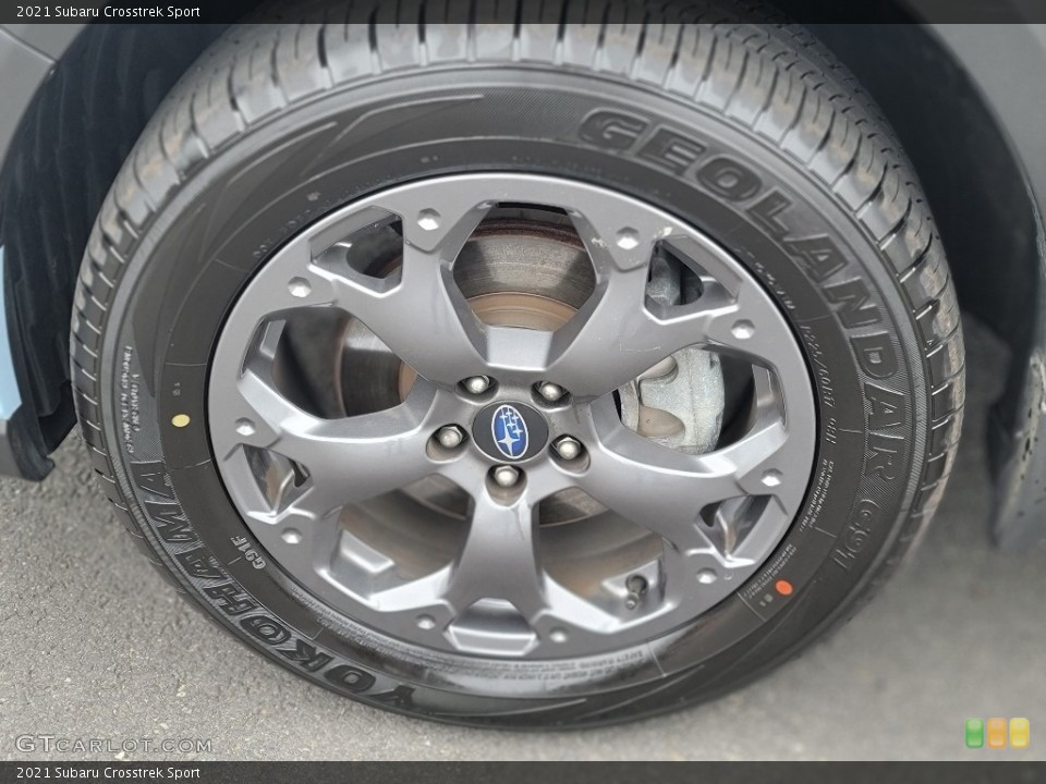 2021 Subaru Crosstrek Sport Wheel and Tire Photo #141637771