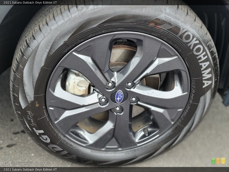 2021 Subaru Outback Onyx Edition XT Wheel and Tire Photo #141638449