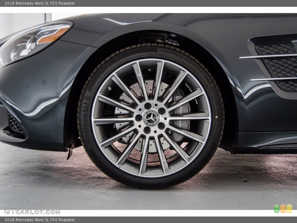 2018 Mercedes-Benz SL 550 Roadster Wheel and Tire Photo #141645098