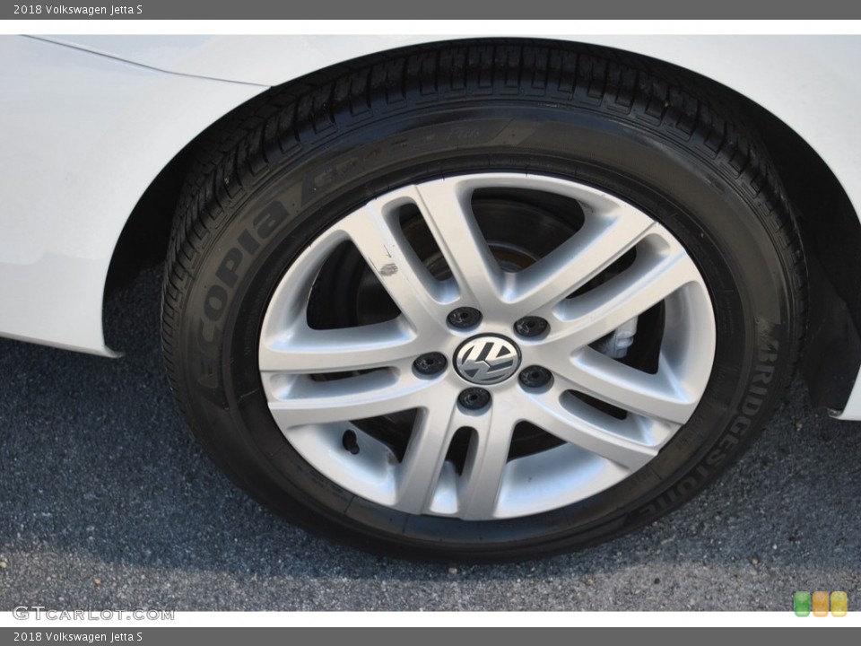 2018 Volkswagen Jetta S Wheel and Tire Photo #141647793
