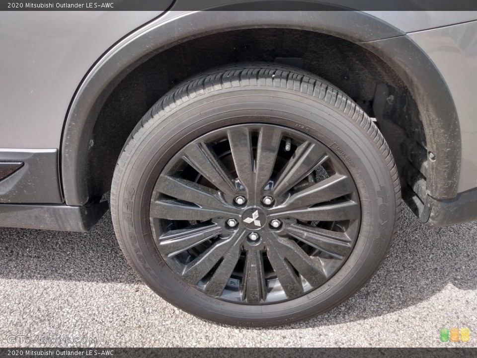 2020 Mitsubishi Outlander LE S-AWC Wheel and Tire Photo #141648654