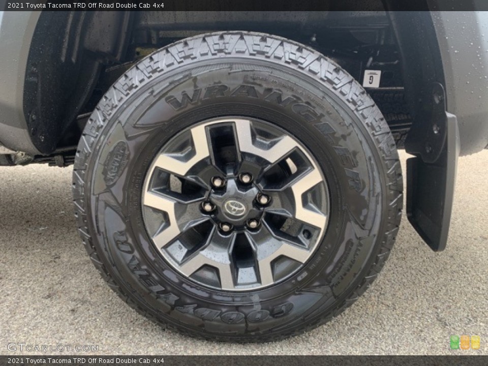 2021 Toyota Tacoma TRD Off Road Double Cab 4x4 Wheel and Tire Photo #141654390