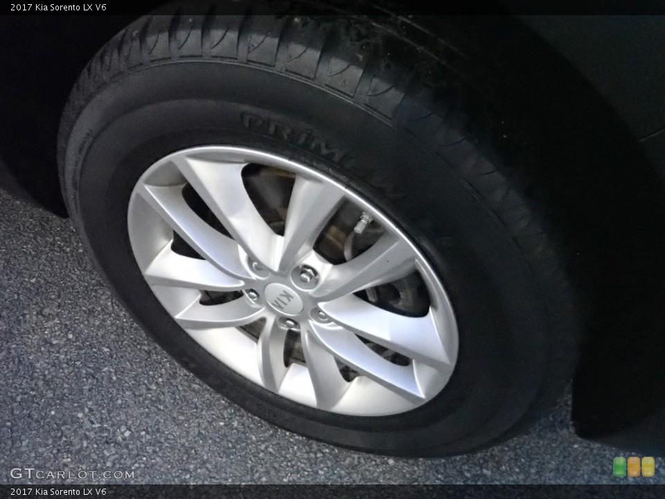 2017 Kia Sorento LX V6 Wheel and Tire Photo #141657121