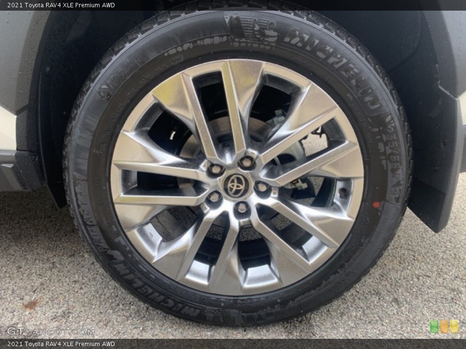 2021 Toyota RAV4 XLE Premium AWD Wheel and Tire Photo #141659298