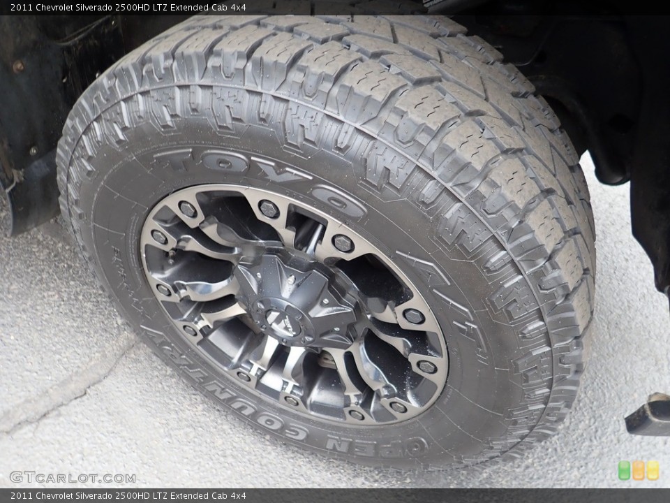 2011 Chevrolet Silverado 2500HD Custom Wheel and Tire Photo #141660009