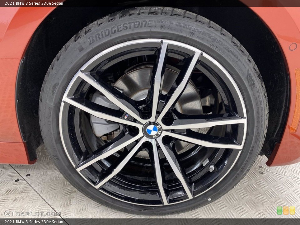 2021 BMW 3 Series 330e Sedan Wheel and Tire Photo #141671361