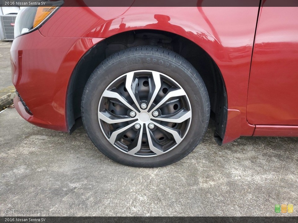 2016 Nissan Sentra SV Wheel and Tire Photo #141684159