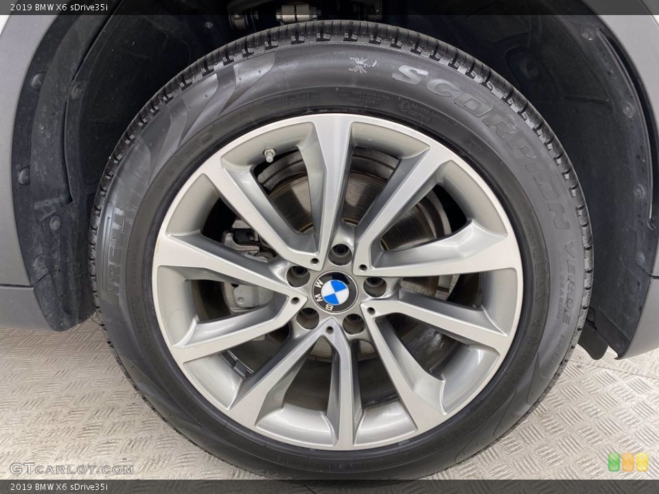 2019 BMW X6 sDrive35i Wheel and Tire Photo #141687501