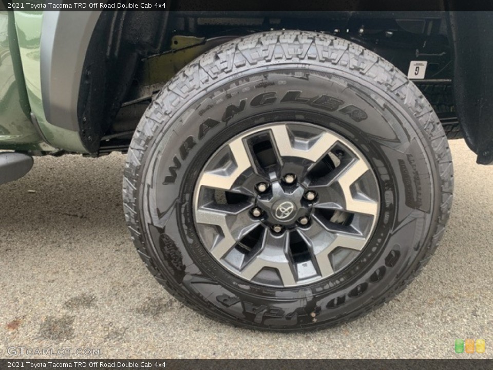 2021 Toyota Tacoma TRD Off Road Double Cab 4x4 Wheel and Tire Photo #141699450