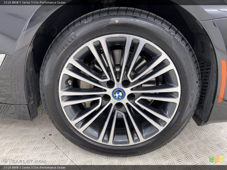 2018 BMW 5 Series 530e iPerfomance Sedan Wheel and Tire Photo #141714902