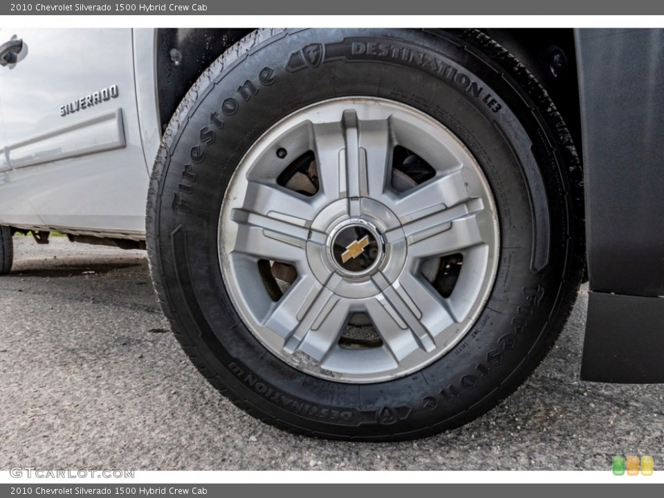 2010 Chevrolet Silverado 1500 Hybrid Crew Cab Wheel and Tire Photo #141721605