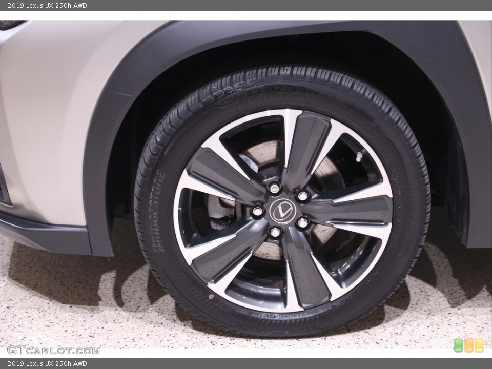 2019 Lexus UX 250h AWD Wheel and Tire Photo #141728456