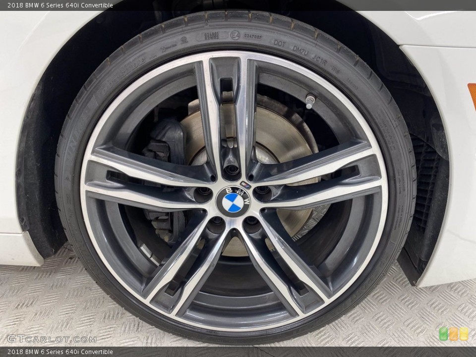 2018 BMW 6 Series Wheels and Tires