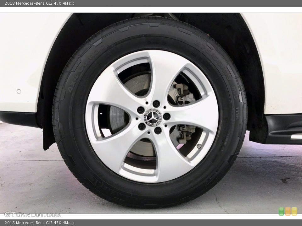 2018 Mercedes-Benz GLS 450 4Matic Wheel and Tire Photo #141737720