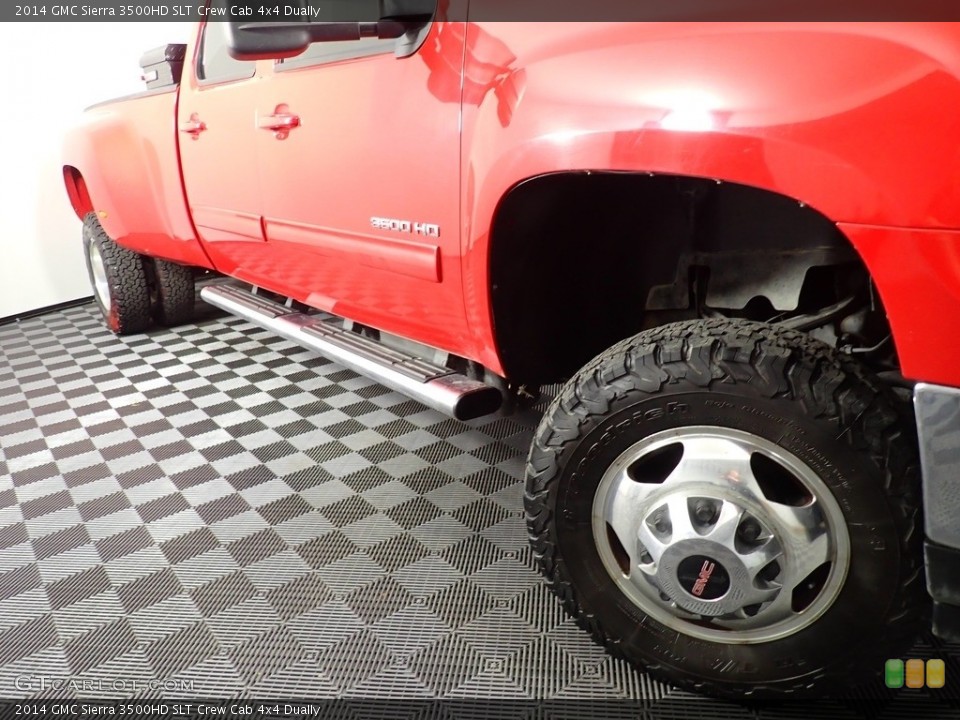 2014 GMC Sierra 3500HD SLT Crew Cab 4x4 Dually Wheel and Tire Photo #141742734