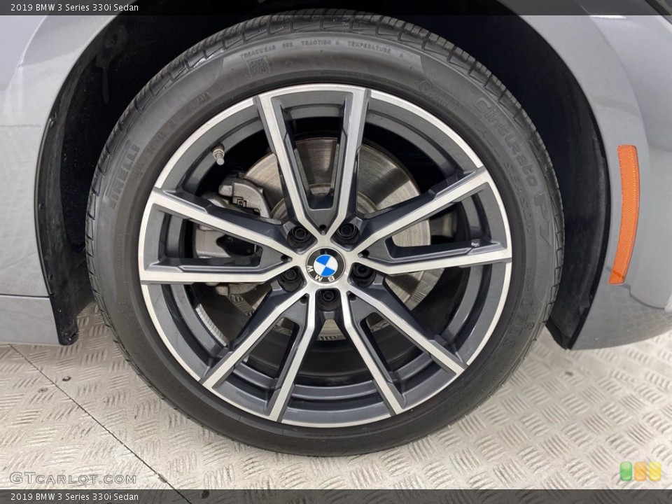 2019 BMW 3 Series 330i Sedan Wheel and Tire Photo #141744335