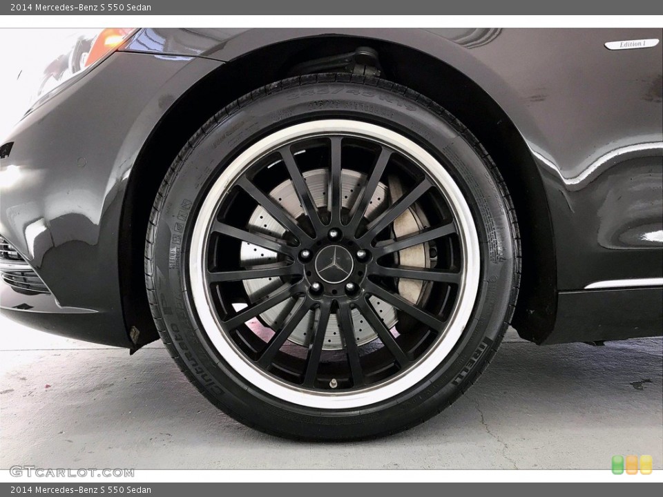 2014 Mercedes-Benz S 550 Sedan Wheel and Tire Photo #141747872