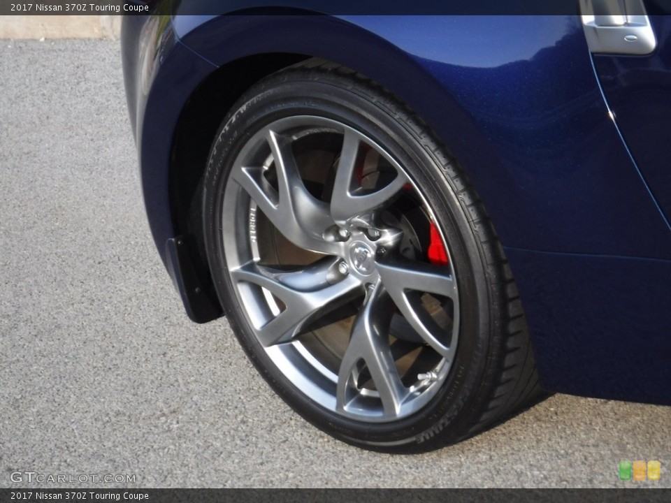 2017 Nissan 370Z Touring Coupe Wheel and Tire Photo #141747890