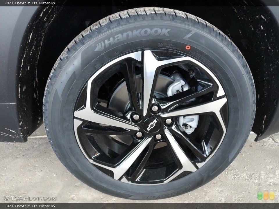 2021 Chevrolet TrailBlazer RS Wheel and Tire Photo #141762703