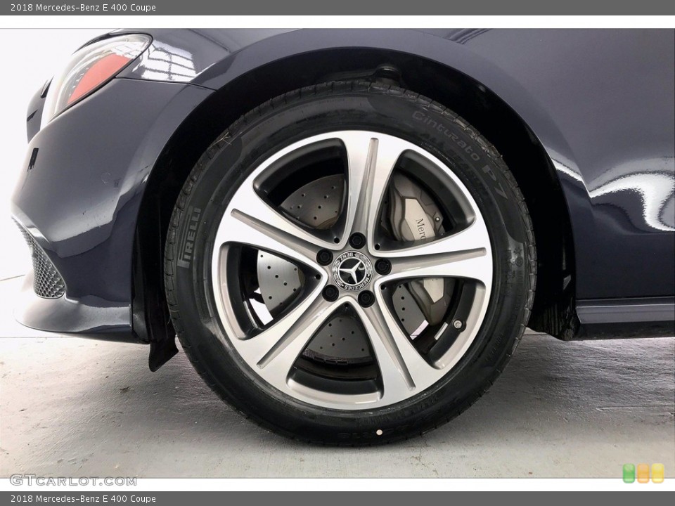 2018 Mercedes-Benz E 400 Coupe Wheel and Tire Photo #141770504