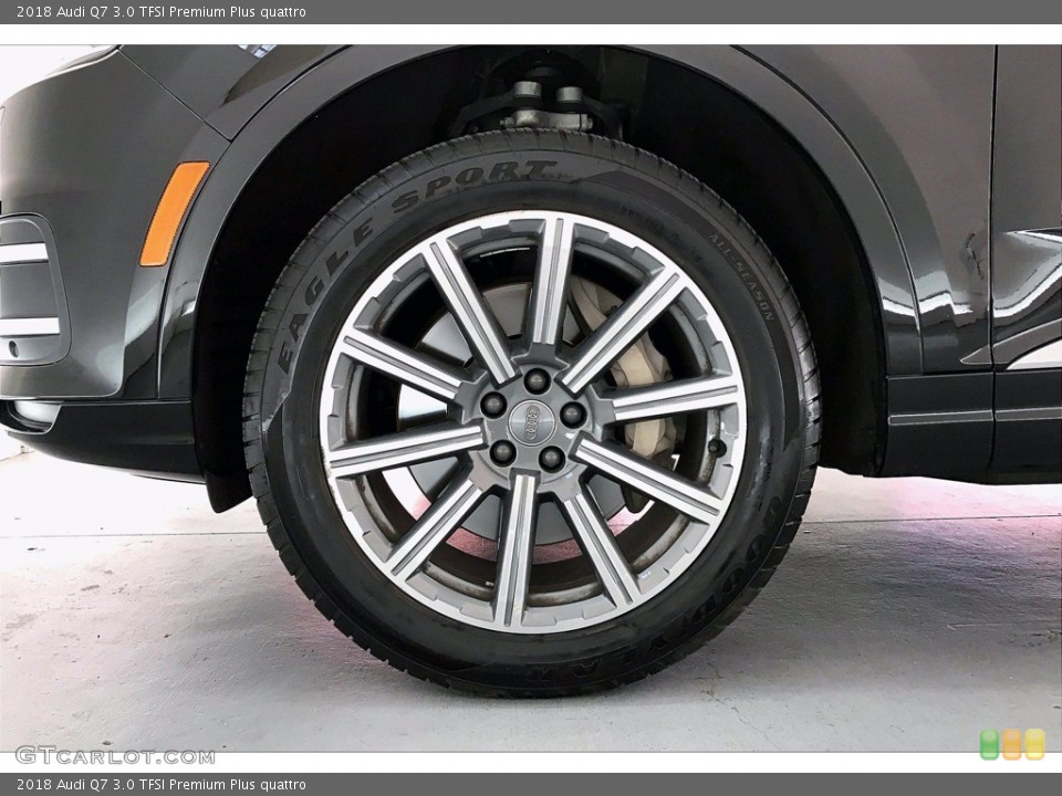 2018 Audi Q7 3.0 TFSI Premium Plus quattro Wheel and Tire Photo #141778748