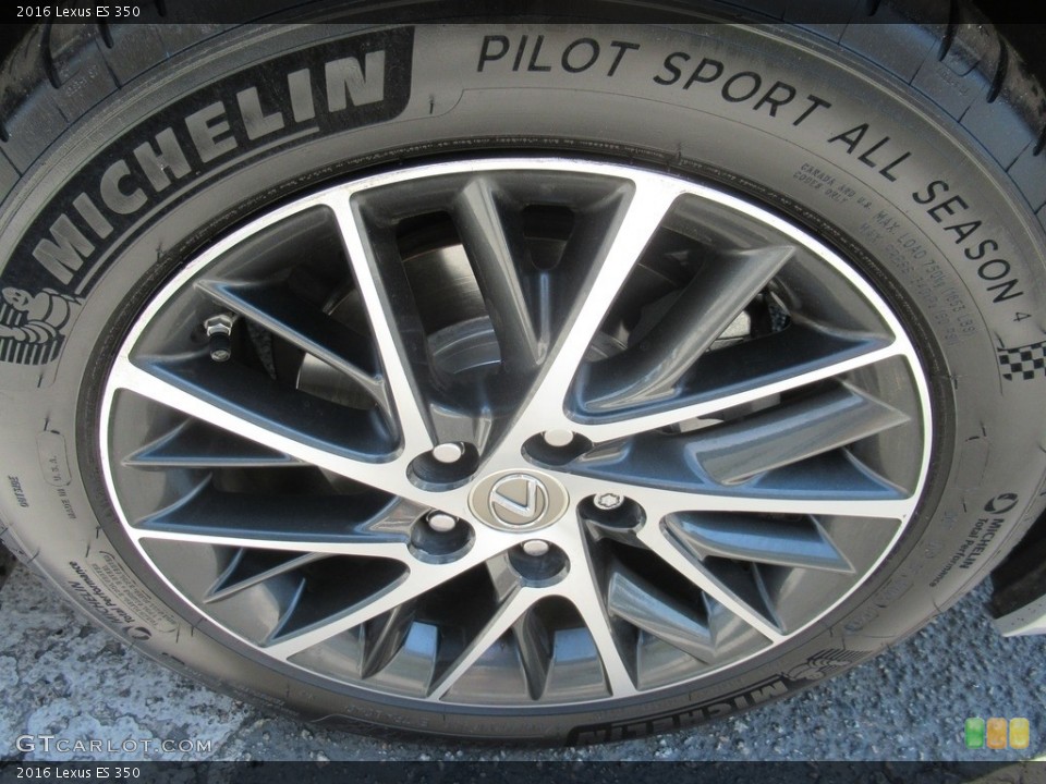 2016 Lexus ES 350 Wheel and Tire Photo #141785696