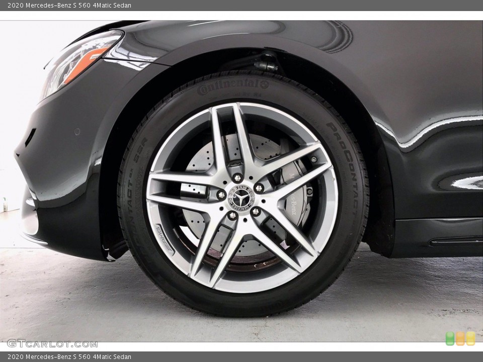 2020 Mercedes-Benz S 560 4Matic Sedan Wheel and Tire Photo #141786170
