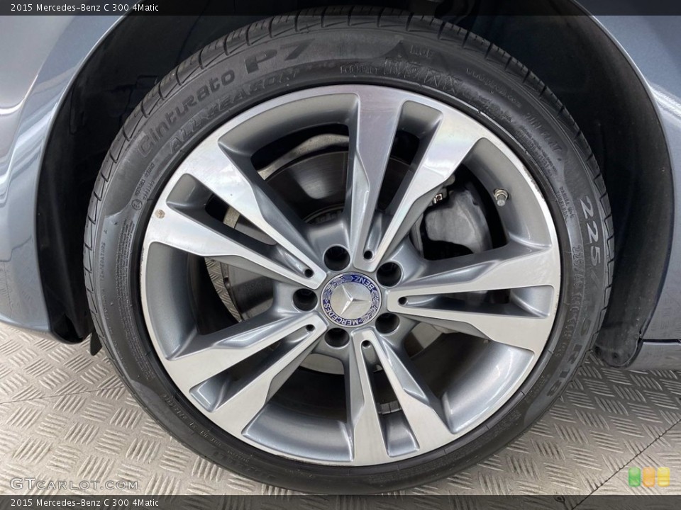 2015 Mercedes-Benz C 300 4Matic Wheel and Tire Photo #141787453