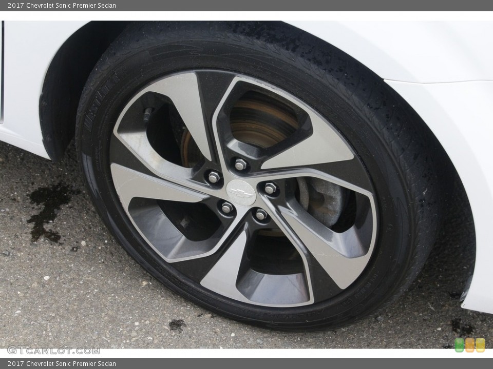 2017 Chevrolet Sonic Premier Sedan Wheel and Tire Photo #141791256