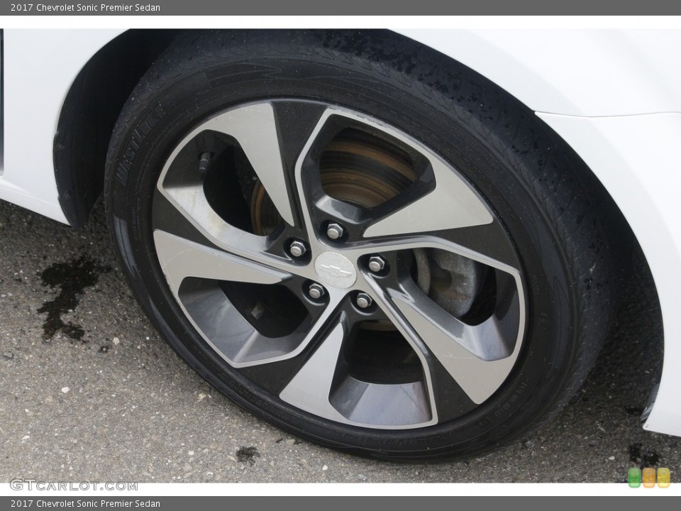 2017 Chevrolet Sonic Premier Sedan Wheel and Tire Photo #141791277