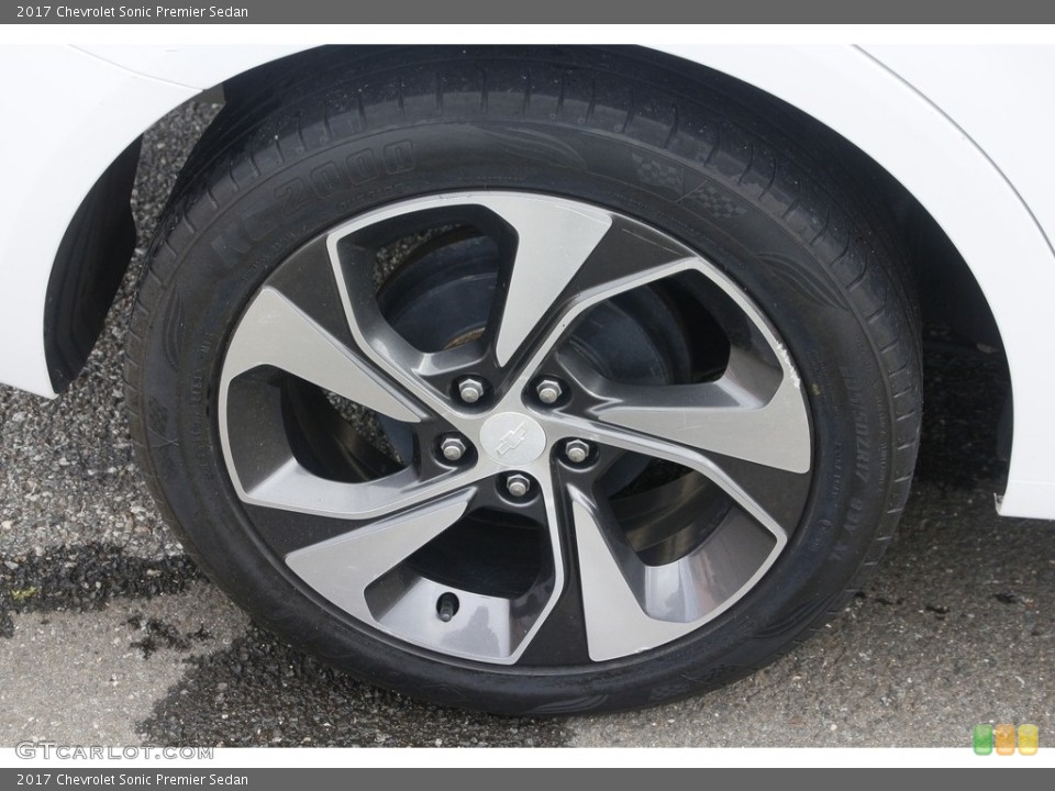 2017 Chevrolet Sonic Premier Sedan Wheel and Tire Photo #141791310