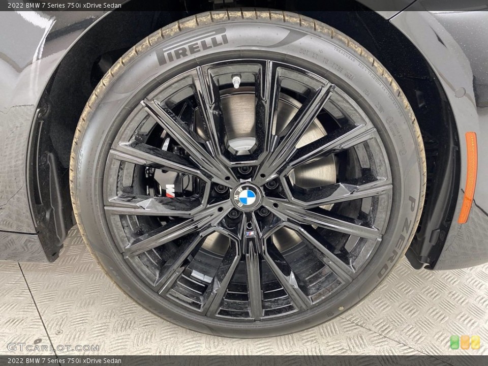 2022 BMW 7 Series 750i xDrive Sedan Wheel and Tire Photo #141794033
