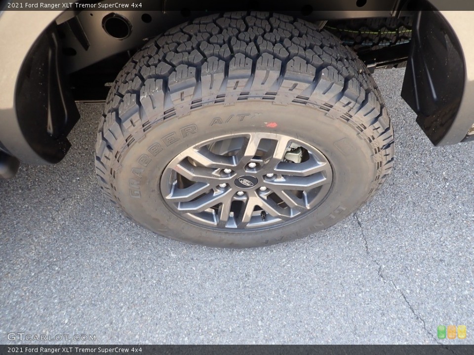 2021 Ford Ranger XLT Tremor SuperCrew 4x4 Wheel and Tire Photo #141802373