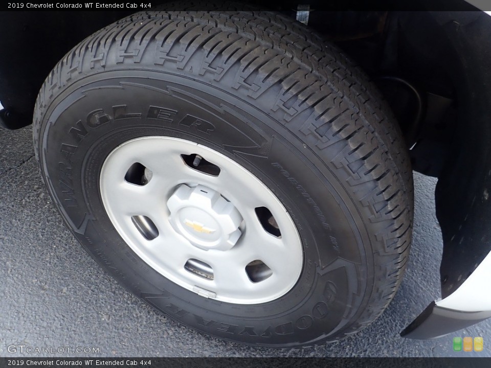2019 Chevrolet Colorado WT Extended Cab 4x4 Wheel and Tire Photo #141811314