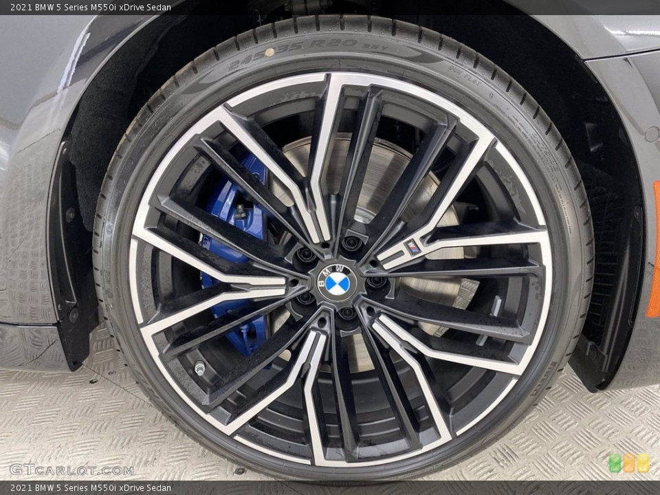 2021 BMW 5 Series M550i xDrive Sedan Wheel and Tire Photo #141811822