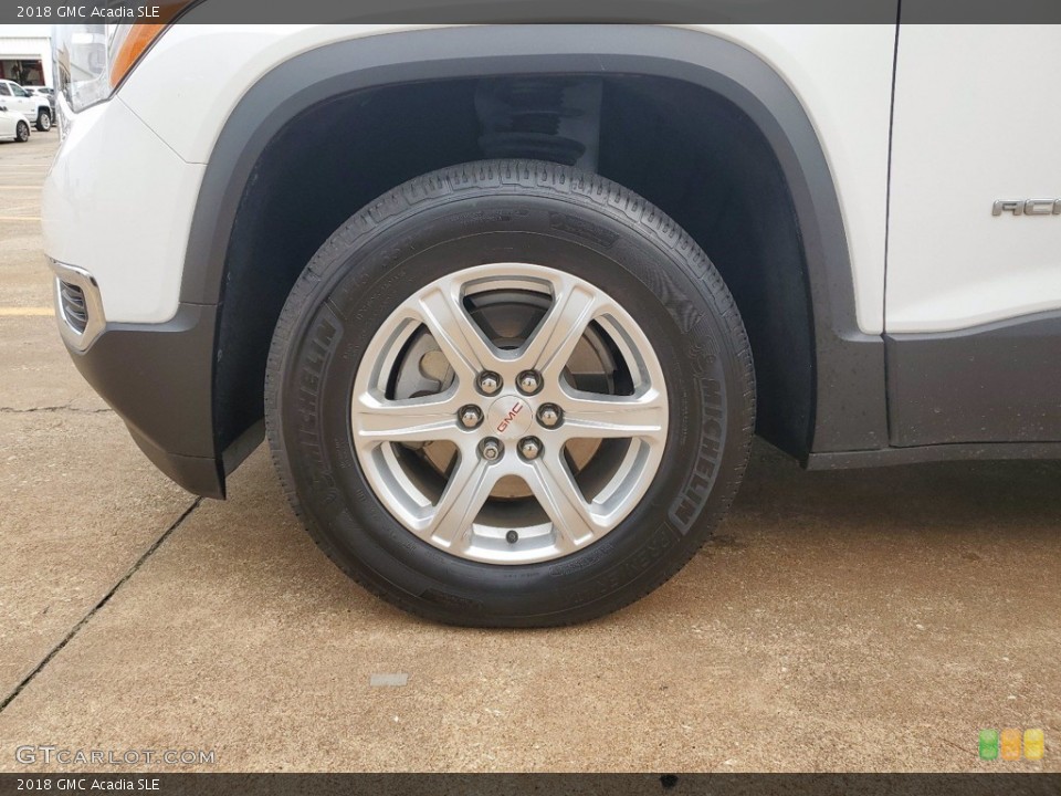 2018 GMC Acadia SLE Wheel and Tire Photo #141814312