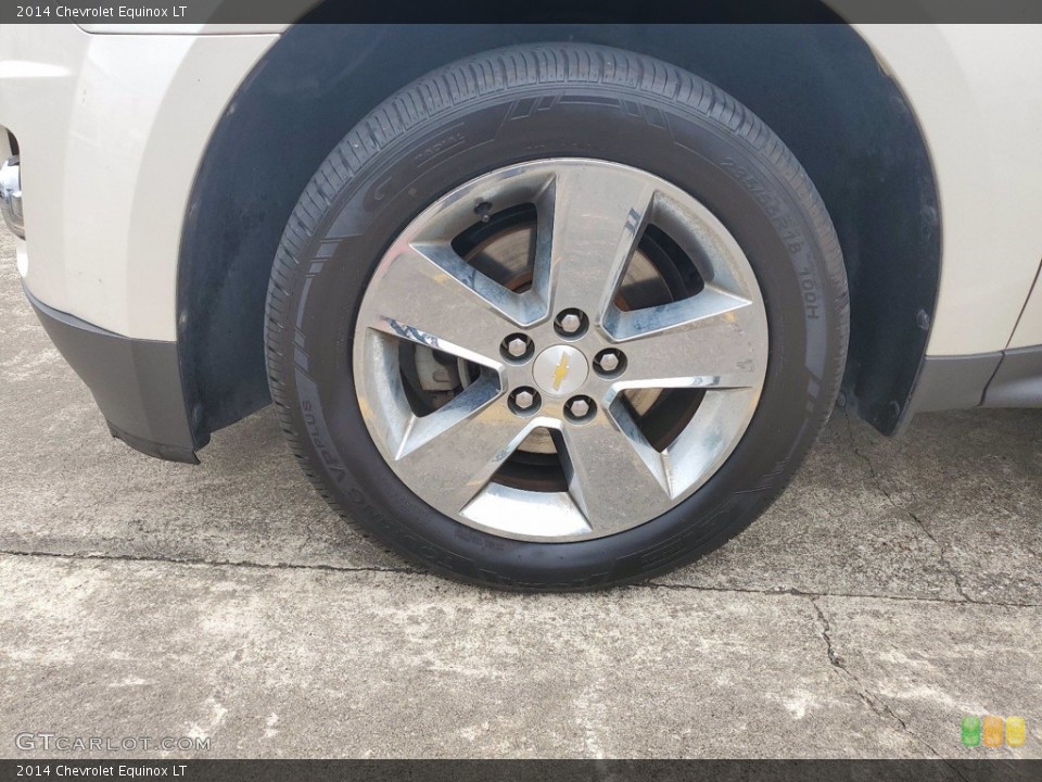 2014 Chevrolet Equinox LT Wheel and Tire Photo #141817828