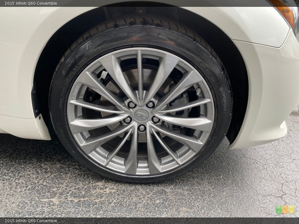 2015 Infiniti Q60 Convertible Wheel and Tire Photo #141825191