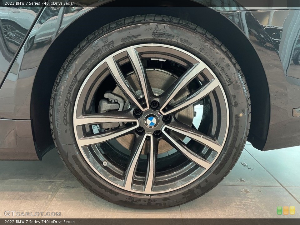 2022 BMW 7 Series 740i xDrive Sedan Wheel and Tire Photo #141828179