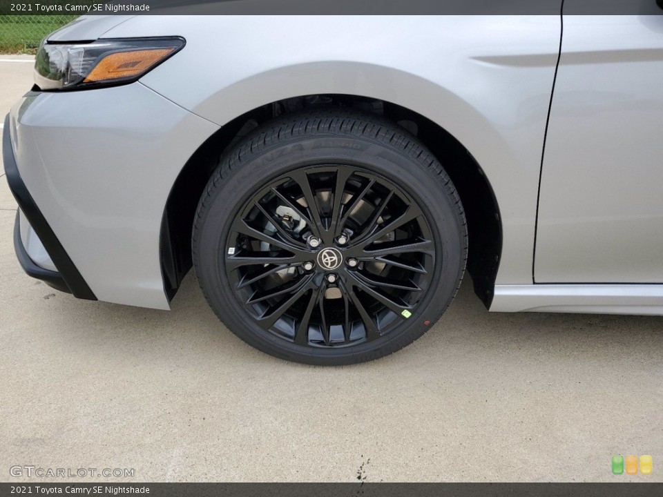 2021 Toyota Camry SE Nightshade Wheel and Tire Photo #141835375
