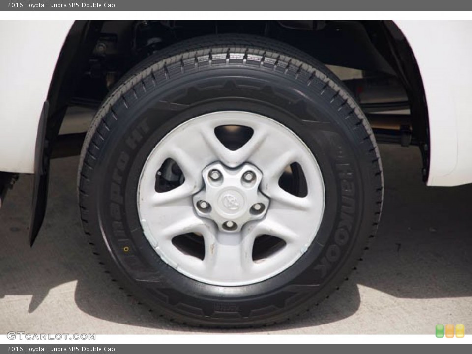 2016 Toyota Tundra SR5 Double Cab Wheel and Tire Photo #141851988