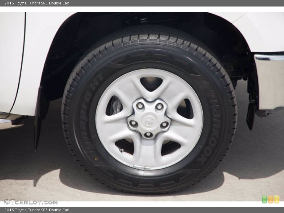 2016 Toyota Tundra SR5 Double Cab Wheel and Tire Photo #141851997