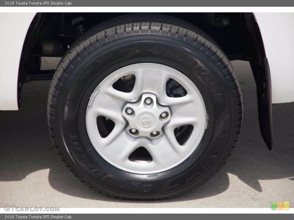 2016 Toyota Tundra SR5 Double Cab Wheel and Tire Photo #141852006