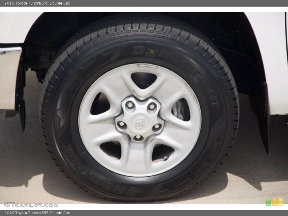 2016 Toyota Tundra SR5 Double Cab Wheel and Tire Photo #141852014