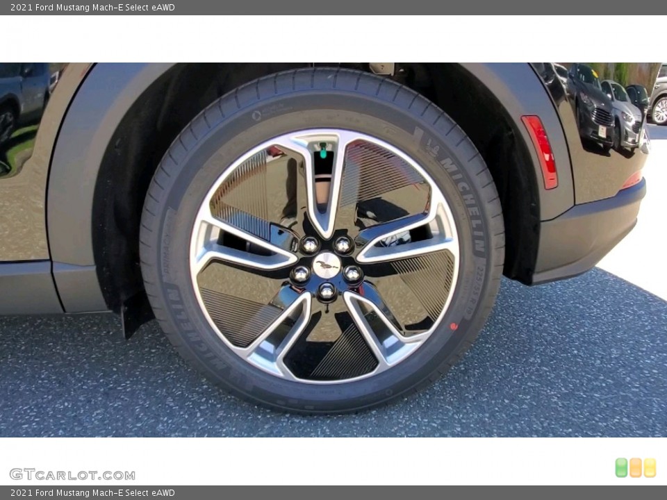 2021 Ford Mustang Mach-E Select eAWD Wheel and Tire Photo #141853520
