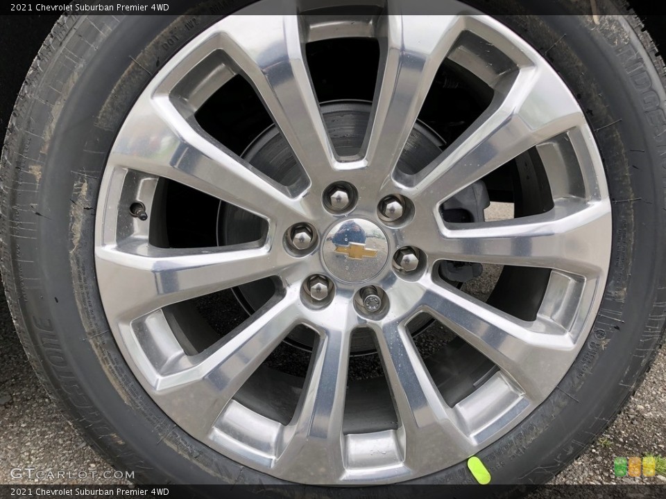 2021 Chevrolet Suburban Premier 4WD Wheel and Tire Photo #141861601