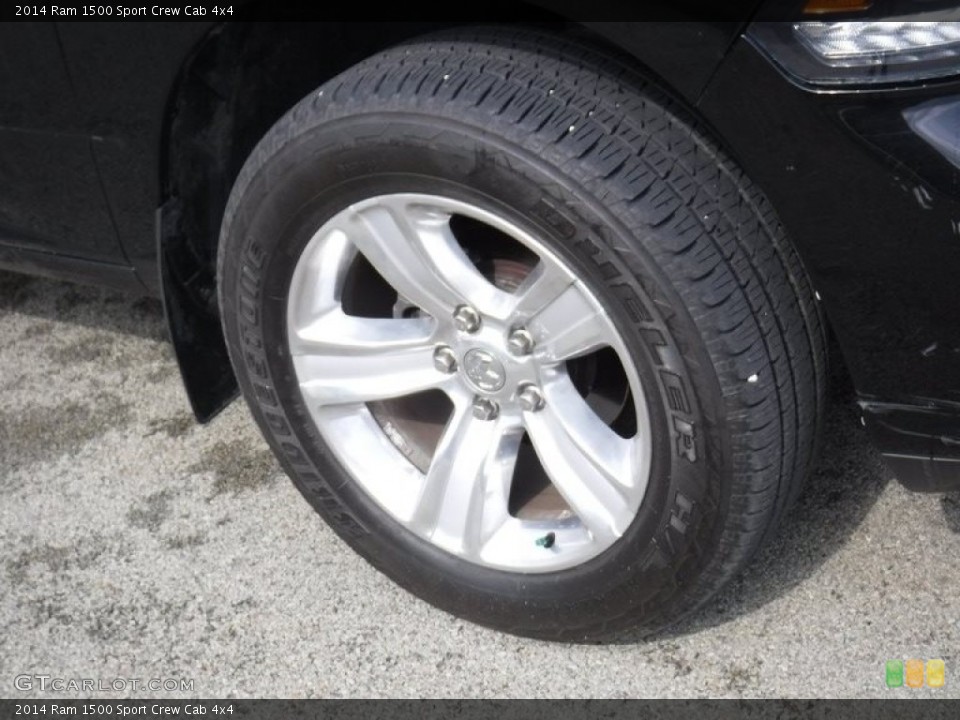 2014 Ram 1500 Sport Crew Cab 4x4 Wheel and Tire Photo #141866299