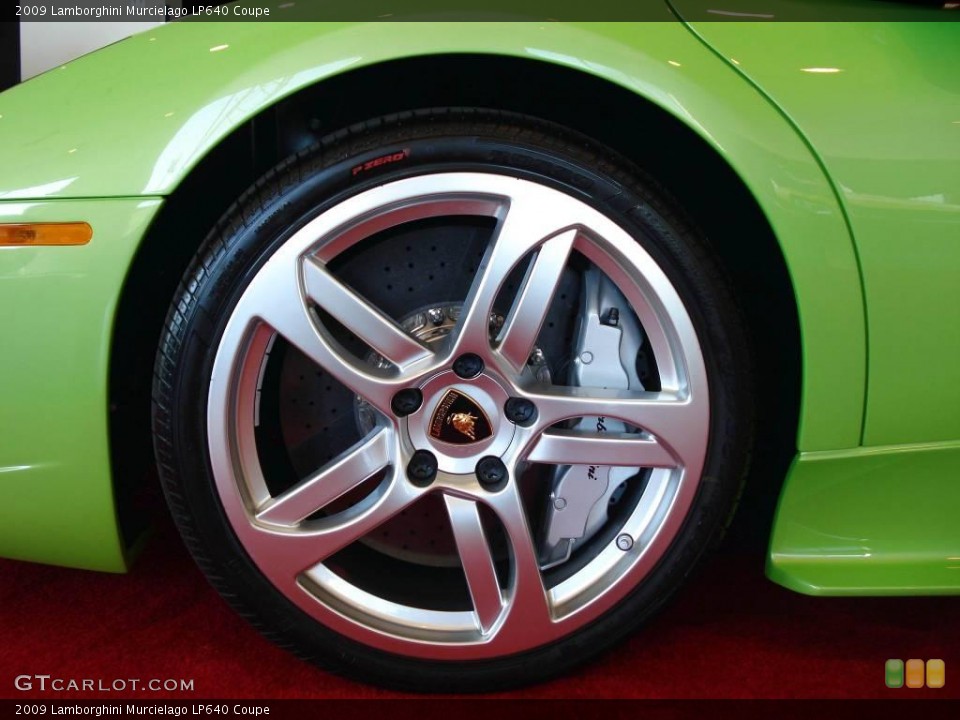 2009 Lamborghini Murcielago LP640 Coupe Wheel and Tire Photo #1418694